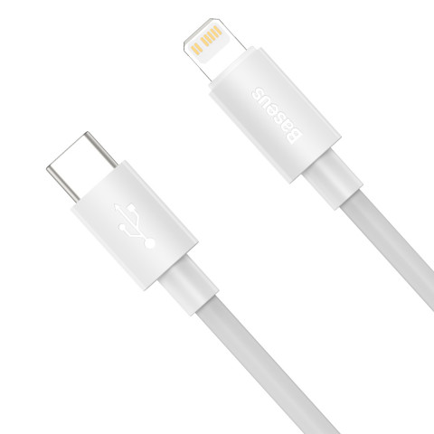 
2x „Simple Wisdom iPhone“ „Lightning“ į USB-C 20W laidas, 1,5 m – baltas
