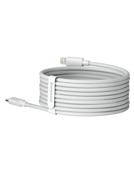 
2x „Simple Wisdom iPhone“ „Lightning“ į USB-C 20W laidas, 1,5 m – baltas
