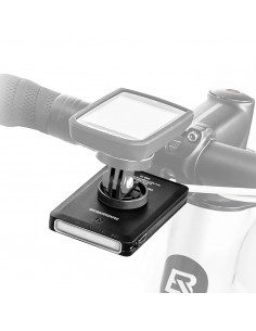 
2in1 priekinis dviračio žibintas 150lm ant prekystalio su 5000mAh įkrovikliu IPX6 - juodas
