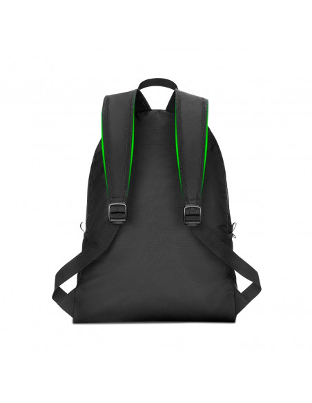 
Vandeniui atspari sulankstoma sportinė kuprinė 46,5 x 38 cm, 18 l – juoda
