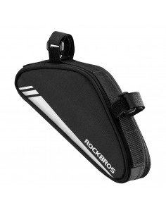 
Dviračio įrankių krepšys, skirtas prie rėmo tvirtinamam pompos krepšiui, 0,7 l – juodas
