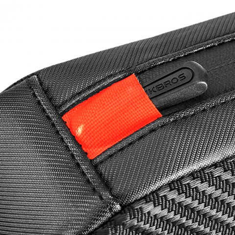 
Vandeniui atsparus prie rėmo tvirtinamas dviračio krepšys su dirželiais, 1 l – juodas
