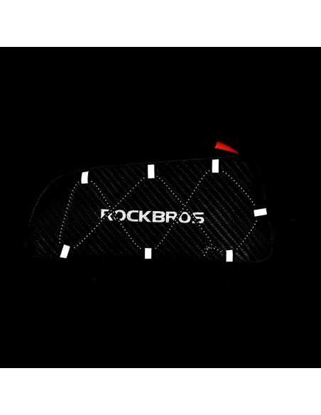 
Vandeniui atsparus prie rėmo tvirtinamas dviračio krepšys su dirželiais, 1 l – juodas
