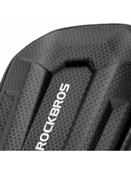 
Dviračio krepšys, tvirtinamas po balneliu su greito atsegimo spaustuku, 1,8 l – juodas
