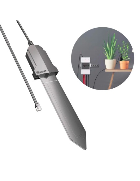 Dirvožemio drėgmės jutiklis protingas juodas MS01