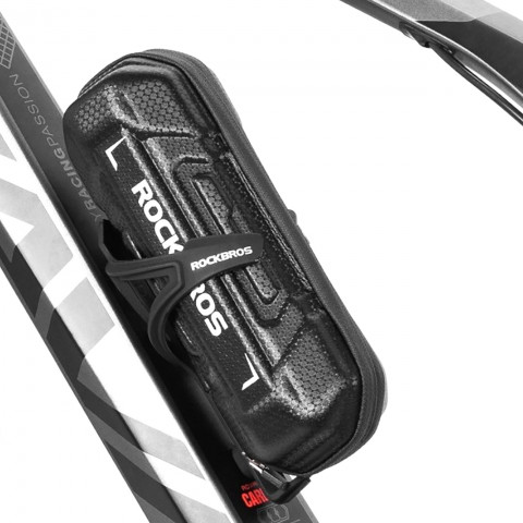 
Dviračio įrankių krepšys su 0,65 l butelio laikikliu – juodas
