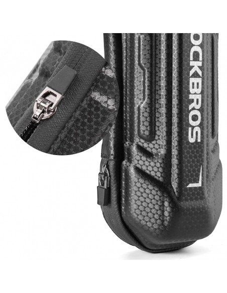 
Dviračio įrankių krepšys su 0,65 l butelio laikikliu – juodas
