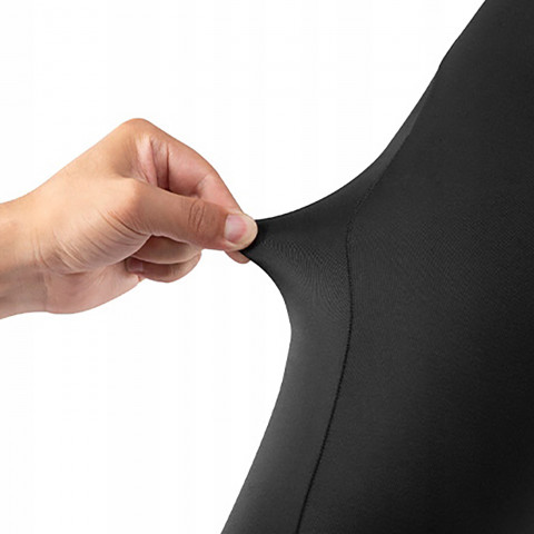 
Dviratininko šortai su antkrūtine ir apsauga XXL - juodi
