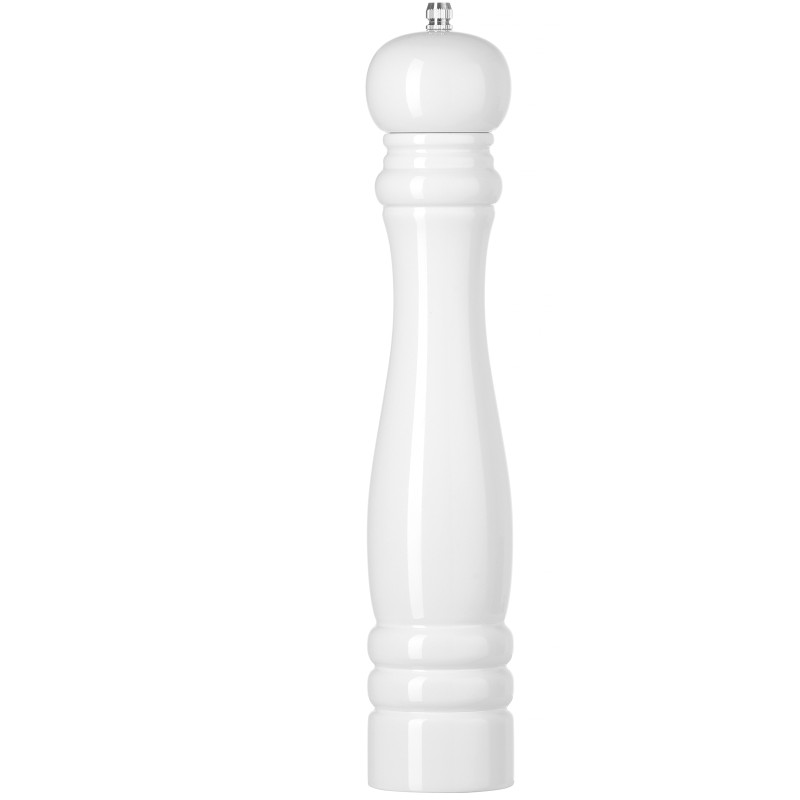 Druskos malūnėlis medinis baltas sk. 60x315 mm – Hendi 469590 Druskos malūnėlis medinis baltas sk. 60x315 mm – Hendi 469590