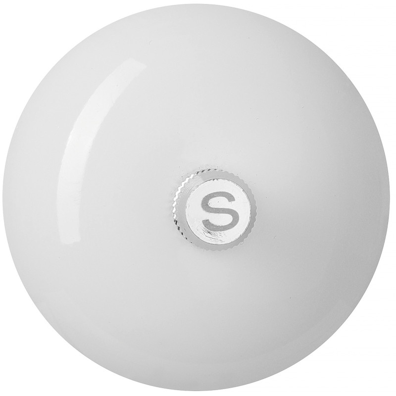 Druskos malūnėlis medinis baltas sk. 60x315 mm – Hendi 469590