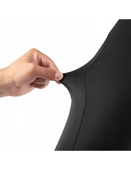 
Ilgos, kvėpuojančios dviračių kelnės su XXXL paminkštinimu - juodos
