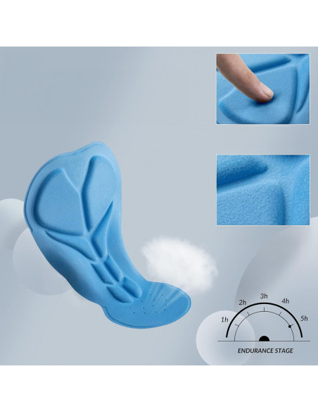 
Ilgos, kvėpuojančios dviratininko kelnės su XL dydžio pamušalu – juodos
