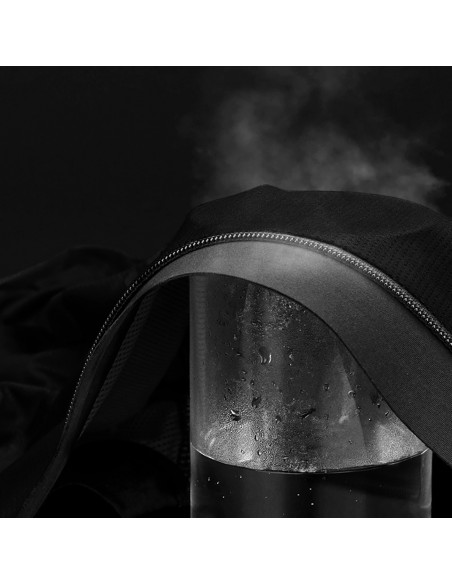 
XXXL dydžio trumpomis rankovėmis dviratininko marškinėliai – juodi
