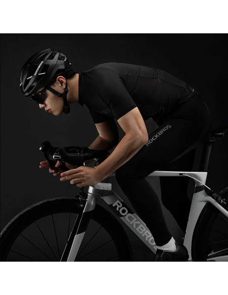 
Dviratininko marškinėliai trumpomis rankovėmis, užtraukiami, XXXXL - juodi
