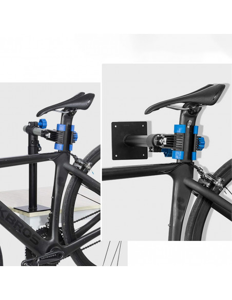 
Daugiafunkcis dviračio laikiklis ant stalviršio - juodas
