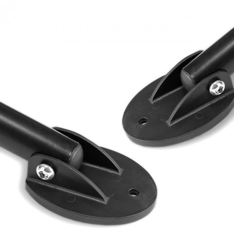 
Daugiafunkcinis dviračių stovas ant grindų – juodas
