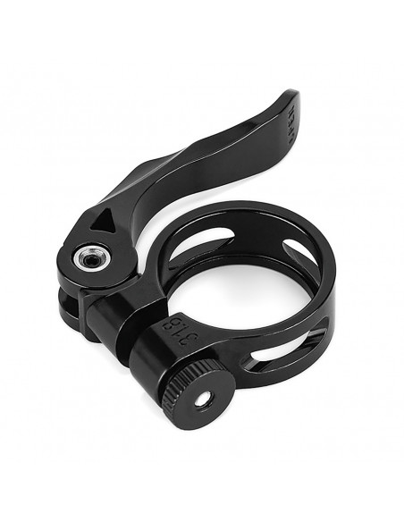 
Dviračio balnelio laikiklis 27,2 ir 28,6 mm balneliams su greito atleidimo mechanizmu – juodas
