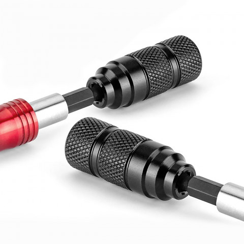 
Dviračio remonto įrankių rinkinys padangų kameroms ir keitimui - juodas
