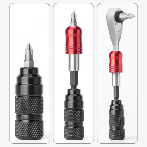 
Dviračio remonto įrankių rinkinys padangų kameroms ir keitimui - juodas
