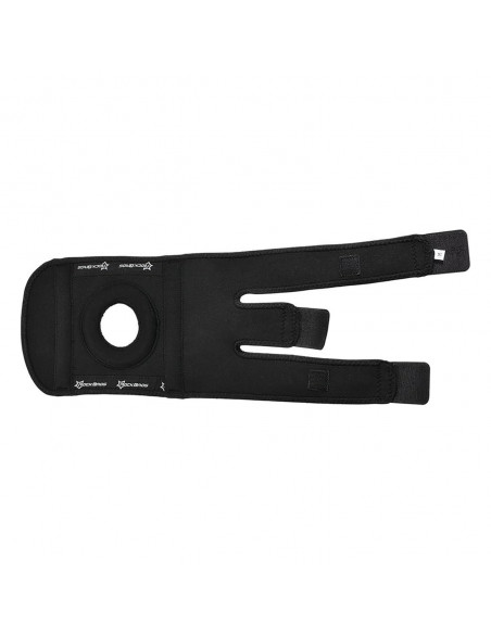 
Kelio apsauga, sportinė kelio, girnelės ir kelio sąnario apsauga, M dydis - juoda
