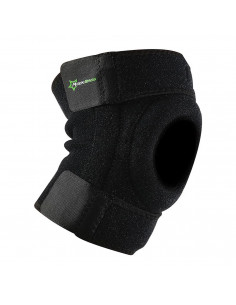 
Kelio apsauga, sportinė kelio, girnelės ir kelio sąnario apsauga, L dydis - juoda
