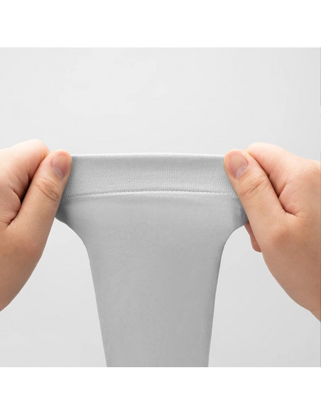 
Dviratininko rankų šildytuvai nuo saulės su UPF50+ filtru, 2 vnt. - balti
