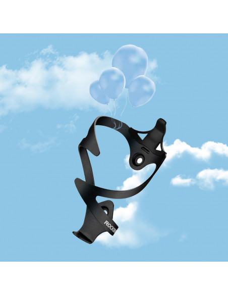 
Aliuminio dviračio butelio laikiklis - juodas
