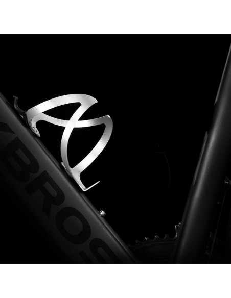 
Aliuminio dviračio butelio laikiklis – baltas
