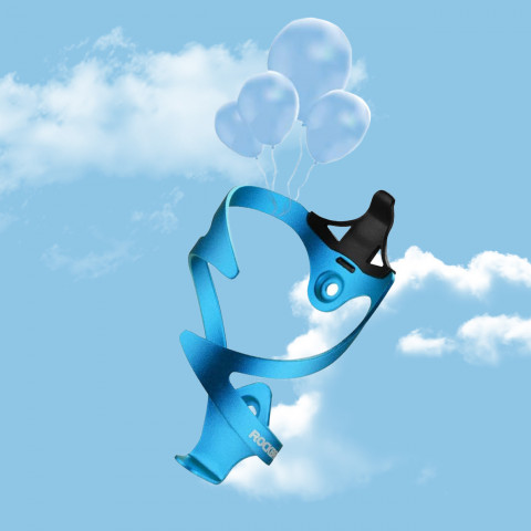 
Aliuminio dviračio butelio laikiklis – mėlynas
