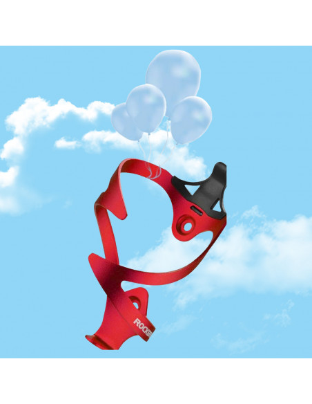 
Aliuminio dviračio butelio laikiklis – raudonas
