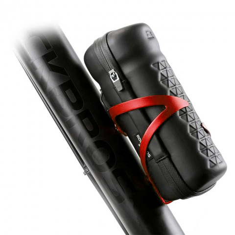 
Aliuminio dviračio butelio laikiklis – raudonas
