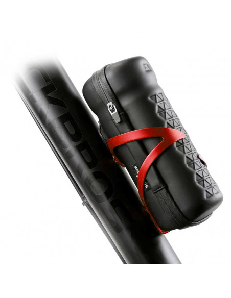 
Aliuminio dviračio butelio laikiklis – raudonas
