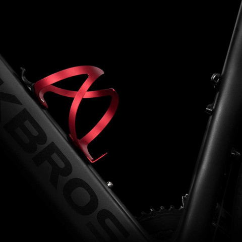 
Aliuminio dviračio butelio laikiklis – raudonas
