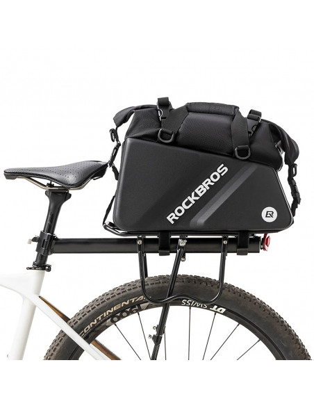 
Prie bagažinės tvirtinamas sportinis ir dviračio krepšys, 11,6 l – juodas
