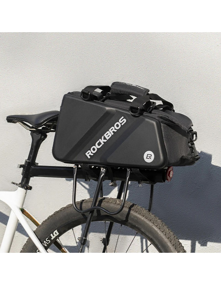 
Prie bagažinės tvirtinamas sportinis ir dviračio krepšys, 11,6 l – juodas
