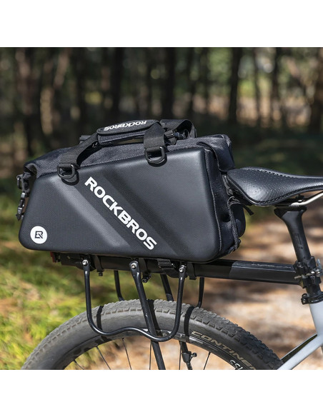 
Prie bagažinės tvirtinamas sportinis ir dviračio krepšys, 11,6 l – juodas
