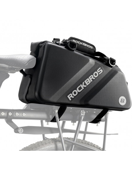 
Prie bagažinės tvirtinamas sportinis ir dviračio krepšys, 11,6 l – juodas
