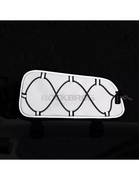 
Prie rėmo tvirtinamas dviračio krepšys, 0,9 l – sidabrinis
