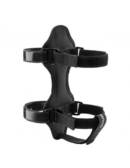 
Dviračio laikiklis su lipnia juosta, skirtas tvirtinti prie vairo rėmo garsiakalbiui, vandens buteliukui ir pan. - juod...