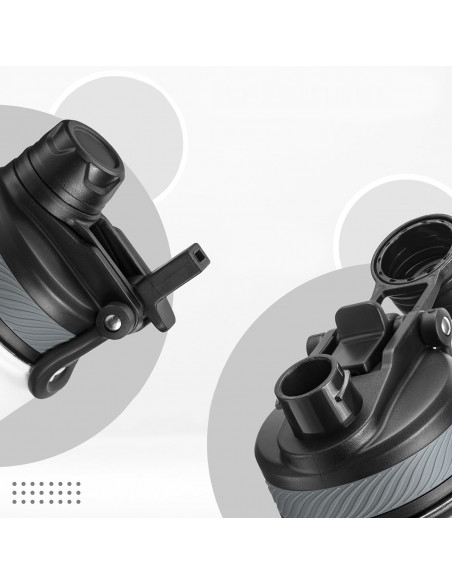 
Terminis dviračio butelis gėrimams 620 ml - baltas
