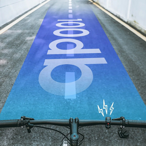 
Q formos dviračio skambutis 100db - juodas
