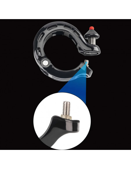 
Q formos dviračio skambutis 100db - juodas
