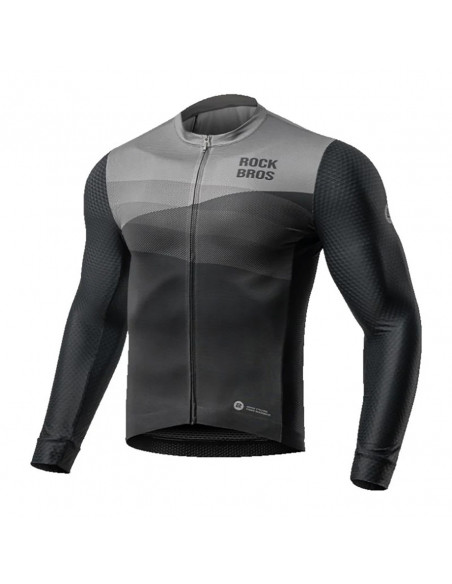 
Ilgomis rankovėmis pavasario/ vasaros dviračių marškinėliai, L dydis - juodi
