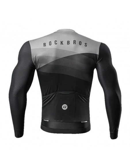 
Ilgomis rankovėmis pavasario/ vasaros dviračių marškinėliai, L dydis - juodi
