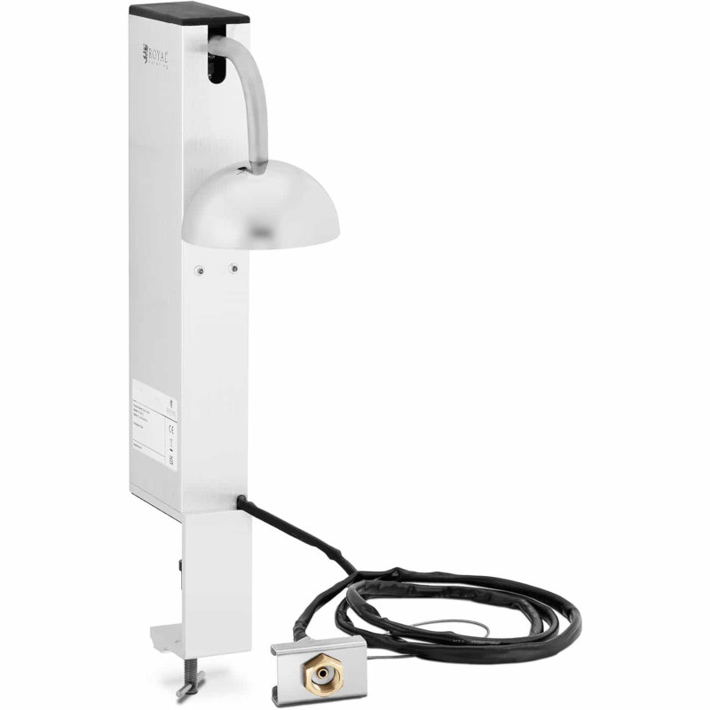 CO2 bar stiklinių stiklinis šaldiklis su LED lempute