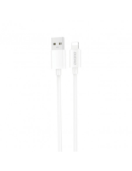 
L4SL USB-A įkrovimo laidas – iPhone Lightning 2A 1 m – baltas
