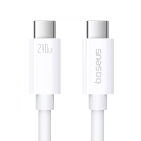
„Superior 2 USB-C“ – USB-C USB4 240 W 1,8 m laidas – baltas
