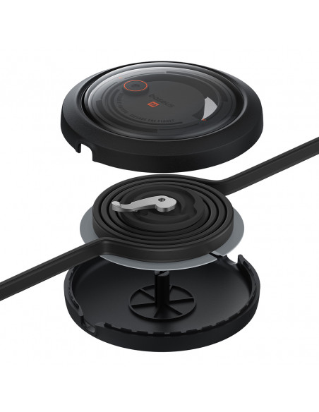 
3in1 universalus ištraukiamas laidas USB-C - Lightning / USB-C / Micro USB 100W 1.1m - juodas
