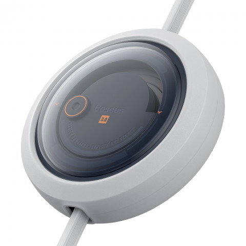 
3in1 universalus ištraukiamas laidas USB-C - Lightning / USB-C / Micro USB 100W 1.1m - baltas
