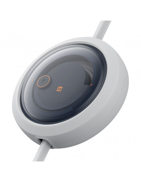 
3in1 universalus ištraukiamas laidas USB-C - Lightning / USB-C / Micro USB 100W 1.1m - baltas
